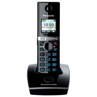 Радиотелефон Panasonic DECT KX-TG 8051 RUB (АОН, цв. дисплей, спикерфон, полифония, черный)