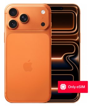 Смартфон Apple iPhone 17 Pro 1Tb Cosmic Orange eSim (оранжевый) (без RuStore)