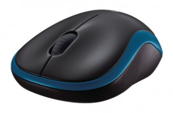 Мышь беспроводная Logitech M185 Wireless темно-синий