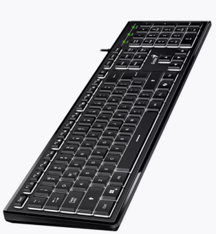 Клавиатура проводная Genius SlimStar 820 USB черный