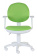Кресло Бюрократ CH-W356AXSN (ткань, пруж.-винт. мех. качания, крест. пластик, до 100 кг) Салатовый