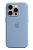 Чехол для смартфона Apple iPhone 15 Pro 6.1" - Silicone Case (Magsafe+iC) Winter Blue (голубой)