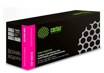 Картридж лазерный Cactus CSP-W2073X для HP Color Laser 150a/150nw/178nw MFP/179fnw пурпурный