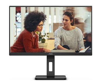Монитор 24" AOC 24E3QAF (IPS 1920x1080  4ms 75Hz HDMI DVI VGA) черный