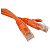 Кабель патч-корд .Patch cord кат.5e  0.5м, Cablexpert, многожильный, оранжевый