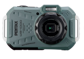 Цифровая фотокамера Pentax WG-1000 (CMOS, 16Mpx, SD) оливковый