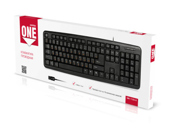 Клавиатура проводная Smartbuy ONE 112 USB черный