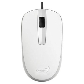Мышь проводная Genius DX-120 (DX120) 1000dpi USB White