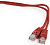Кабель патч-корд .Patch cord кат.5e  3.0м, Cablexpert, многожильный, красный