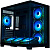 Корпус XASTRA QW500 7ARGB ATX Black (чёрный)