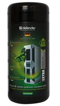 Салфетки Defender CLN 30100 Pro для поверхностей термобонд 110 шт.