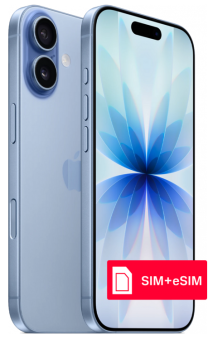Смартфон Apple iPhone 17 256Gb Mist Blue (голубой) (без RuStore)