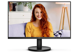 Монитор 23.8" AOC 24B3HMA2 (VA 1920x1080 1ms 100Hz VGA HDMI) Black