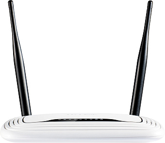 Wi-Fi роутер TP-Link TL-WR841N N300, 2.4 ГГц, 100 Мбит/с, белый