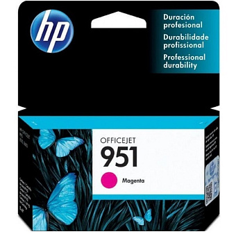 Картридж струйный HP 951 (CN051AE) для HP Officejet Pro 251dw/276dw/8100/8600/8600 Plus/8610/8620, пурпурный