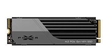 Накопитель SSD M.2 4Tb Silicon Power XS70 (PCI-E 4.0 x4, 7200/6800 Мбайт/сек)