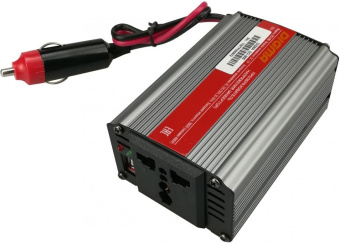 Преобразователь напряжения 200W" Digma DCI-200 (автомобильный, 12В, 220В, 200Вт, USB)