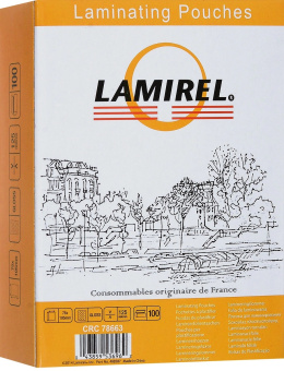 Плёнка для ламинирования Lamirel (75x105, 125мкм, 100шт)