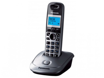 Радиотелефон Panasonic DECT KX-TG 2511 RUM (АОН, спикерфон, полифония, серый металлик)