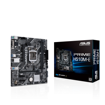 Материнская плата Socket-1200 ASUS PRIME H510M-E (H470) 2*DDR4 M.2 HDMI VGA DP mATX