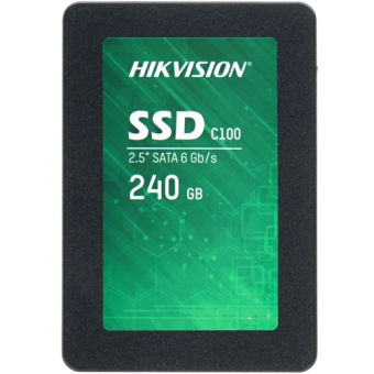 Накопитель SSD SATA .240Gb HIKVision С100 Series (3D TLC, 550/450 Мбайт/сек)