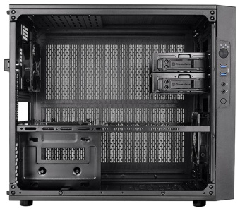Корпус Thermaltake Core X1 (426x280x471 мм, 9 кг, 2*USB, mini-ITX, без БП) Black