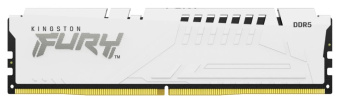 Модуль памяти DDR5 16Gb 6000MHz Kingston FURY Beast White