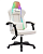 Кресло Knight Wolf RGB (экокожа/сетка, фикс. наклона спинки, крестов. пластик, до 120 кг) белый