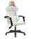Кресло Knight Wolf RGB (экокожа/сетка, фикс. наклона спинки, крестов. пластик, до 120 кг) белый