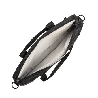 Сумка для ноутбука 15" Riva 8033 черный/оранжевый полиэстер