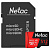 Карта памяти microSD 512Gb Netac P500 Extreme Pro Class 10, 100MB/s, с SD адаптером