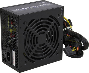 Блок питания .600W Zalman ZM600-LXII (120mm, 24+8pin, 2*8pin, 7*Sata, 2*IDE)
