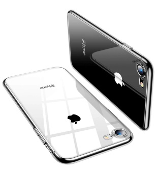 Чехол для смартфона Apple iPhone SE3/SE2/8/7 - силиконовый прозрачный