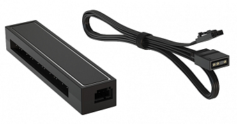 Разветвитель для подсветки 3 pin ARGB - 5 разъемов, ID-Cooling FH-05 ARGB