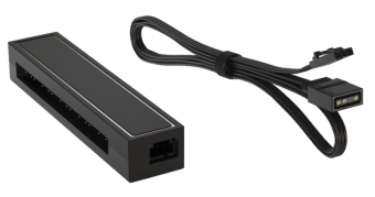 Разветвитель для подсветки 3 pin ARGB - 5 разъемов, ID-Cooling FH-05 ARGB