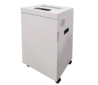 Уничтожитель бумаги Office Kit S535 3,8x40 белый (секр.P-4) фрагменты 35лист. 50лтр. скобы пл.карты CD