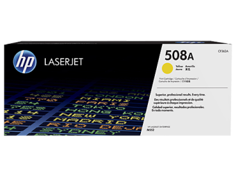 Картридж лазерный HP 508A (CF362A) для HP Color LaserJet Enterprise M552 желтый
