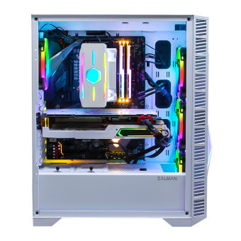 Корпус Zalman Z3 Iceberg ATX, белый