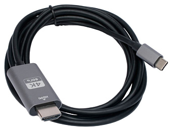 Кабель-переходник USB Type-C < - > HDMI, Cablexpert v2.0 1.8м черный