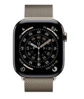 Смарт-часы Apple Watch Series 11 46mm Titanium Milanese Loop Natural (натуральный)