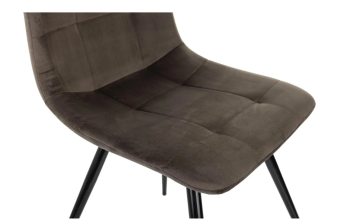 Кресло Бюрократ CH-K1_4 комплект 4шт коричневый Holland 74 металл черный на ножках