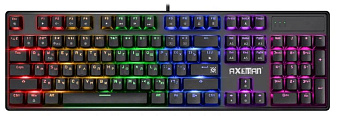 Клавиатура проводная Defender Axeman GK-302 RGB черный