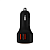 Автомобильное зарядное устройство Canyon CNE-CCA05B LED, USB, черный