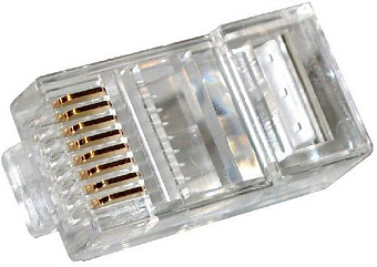 Коннектор RJ-45, кат.5,  10 шт. Cablexpert
