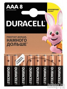 Элемент питания AAA, 1.5V,  8шт, Opticell Basic LR03