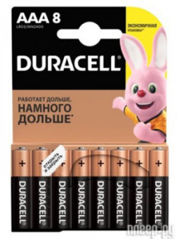 Элемент питания AAA, 1.5V,  8шт, Opticell Basic LR03
