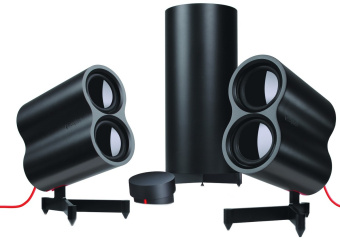 Акустическая система Logitech Z-553 черный (2x10W+20W)