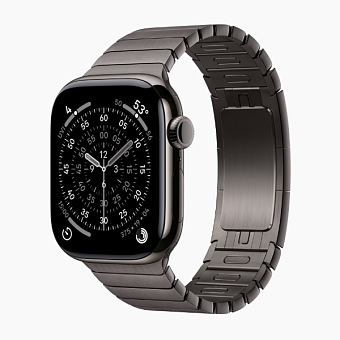 Смарт-часы Apple Watch Series 11 46mm Titanium Link Bracelet Slate