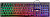 Клавиатура проводная Defender Arx GK-196L Rainbow Led черный