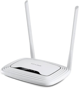 Wi-Fi роутер TP-Link TL-WR842N N300, 2.4 ГГц, 100 Мбит/с, USB, белый